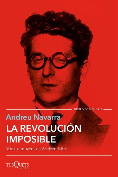 REVOLUCIÓN IMPOSIBLE, LA | 9788411070027 | NAVARRA, ANDREU | Llibreria L'Illa - Llibreria Online de Mollet - Comprar llibres online