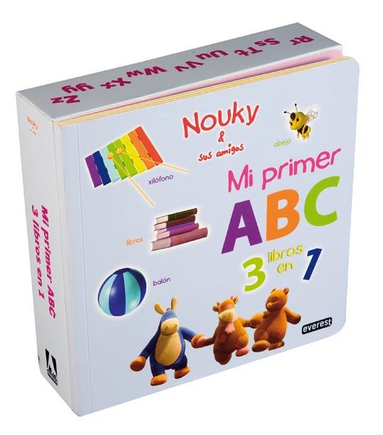 NOUKY & SUS AMIGOS. MI PRIMER ABC. TRES LIBROS EN UNO | 9788444163864 | NOUKIE'S PICTURES | Llibreria L'Illa - Llibreria Online de Mollet - Comprar llibres online