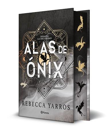 ALAS DE ÓNIX (EMPÍREO 3) EDICIÓN LIMITADA CON CANTOS TINTADOS | 9788408297314 | YARROS, REBECCA | Llibreria L'Illa - Llibreria Online de Mollet - Comprar llibres online