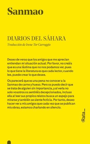 DIARIOS DEL SÁHARA | 9788494489174 | MAO, SAN | Llibreria L'Illa - Llibreria Online de Mollet - Comprar llibres online