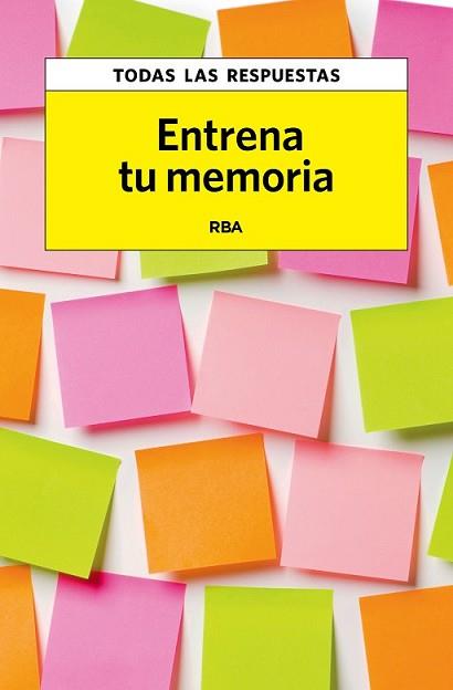 ENTRENA TU MEMORIA | 9788490561249 | VARIOS AUTORES | Llibreria L'Illa - Llibreria Online de Mollet - Comprar llibres online