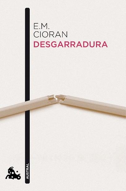 DESGARRADURA | 9788483834978 | CIORAN, E.M. | Llibreria L'Illa - Llibreria Online de Mollet - Comprar llibres online