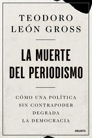 MUERTE DEL PERIODISMO, LA | 9788423436958 | LEÓN GROSS, TEODORO | Llibreria L'Illa - Llibreria Online de Mollet - Comprar llibres online