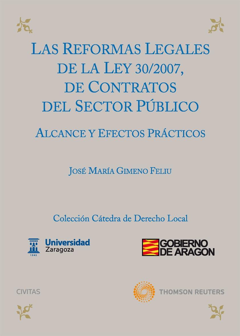 REFORMAS LEGALES DE LA LEY 39/2007. 2ªED.DE CONTRATOS DEL SE | 9788447036615 | GIMENO FELIU, JOSE MARIA | Llibreria L'Illa - Llibreria Online de Mollet - Comprar llibres online