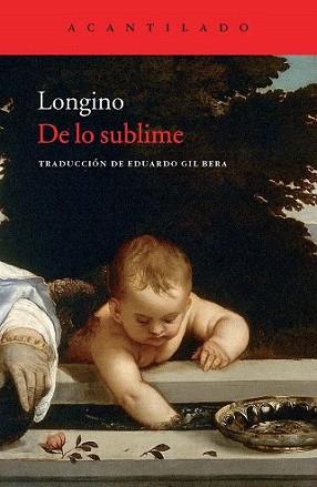 DE LO SUBLIME | 9788416011148 | LONGINO | Llibreria L'Illa - Llibreria Online de Mollet - Comprar llibres online