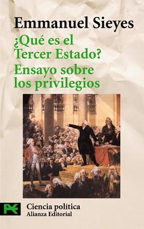 QUE ES EL TERCER ESTADO / ENSAYO SOBRE LOS PRIVILEGIOS | 9788420655864 | SIEYES, EMMANUEL | Llibreria L'Illa - Llibreria Online de Mollet - Comprar llibres online