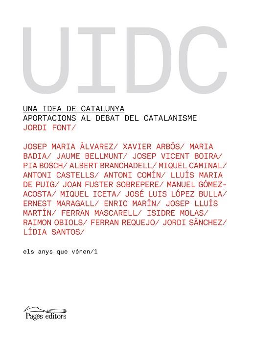 IDEA DE CATALUNYA, UNA | 9788497796231 | FONT, JORDI | Llibreria L'Illa - Llibreria Online de Mollet - Comprar llibres online