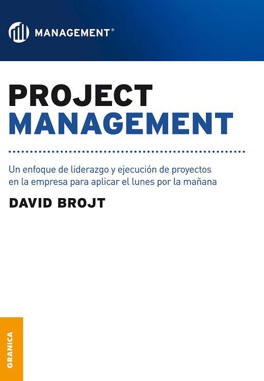 PROJECT MANAGEMENT | 9789506414375 | BROJT, DAVID | Llibreria L'Illa - Llibreria Online de Mollet - Comprar llibres online