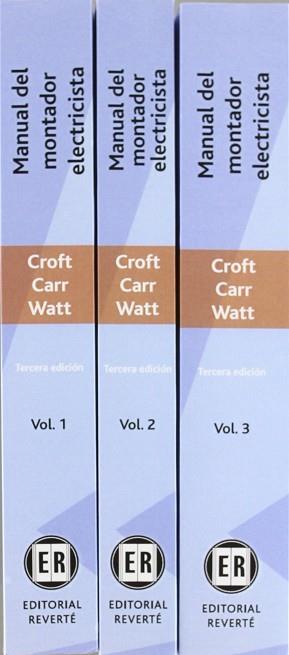 MANUAL DEL MONTADOR ELECTRICISTA | 9788429130157 | CROFT, CARR, WATT | Llibreria L'Illa - Llibreria Online de Mollet - Comprar llibres online