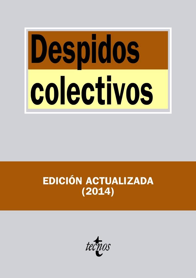 DESPIDOS COLECTIVOS | 9788430962068 | Llibreria L'Illa - Llibreria Online de Mollet - Comprar llibres online