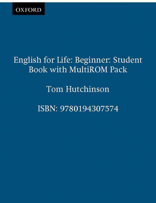 ENG FOR LIFE BEGINNER SB + MULTIROM PACK | 9780194307574 | VARIOS AUTORES | Llibreria L'Illa - Llibreria Online de Mollet - Comprar llibres online