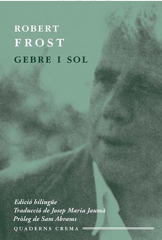 GEBRE I SOL | 9788477274001 | FROST, ROBERT | Llibreria L'Illa - Llibreria Online de Mollet - Comprar llibres online