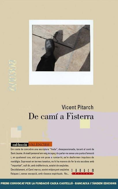 DE CAMI A FISTERRA | 9788481314533 | PITARCH, VICENT | Llibreria L'Illa - Llibreria Online de Mollet - Comprar llibres online