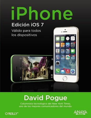 IPHONE. EDICIÓN IOS7 | 9788441535268 | POGUE, DAVID | Llibreria L'Illa - Llibreria Online de Mollet - Comprar llibres online