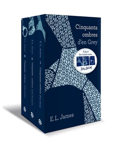 TRILOGIA CINQUANTA OMBRES: CINQUANTA OMBRES D'EN GREY;CINQUANTA OMBRES MÉS FOSQU | 9788401389214 | JAMES,E.L. | Llibreria L'Illa - Llibreria Online de Mollet - Comprar llibres online