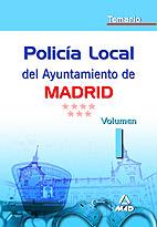 POLICÍA LOCAL DEL AYUNTAMIENTO DE MADRID.TEMARIO.VOLUMEN I | 9788466595377 | AAVV | Llibreria L'Illa - Llibreria Online de Mollet - Comprar llibres online