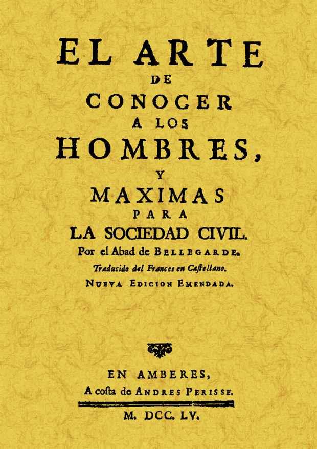 ARTE DE CONOCER A LOS HOMBRES | 9788497616539 | JEAN-BAPTISTE MORVAN DE BELLEGARDE | Llibreria L'Illa - Llibreria Online de Mollet - Comprar llibres online