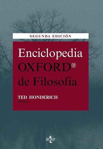 ENCICLOPEDIA OXFORD DE FILOSOFIA | 9788430947805 | HONDERICH, TED | Llibreria L'Illa - Llibreria Online de Mollet - Comprar llibres online