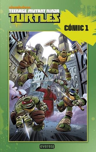 TORTUGAS NINJA. CÓMIC 1 | 9788444169682 | NICKELODEON / ERIK BURNHAM | Llibreria L'Illa - Llibreria Online de Mollet - Comprar llibres online