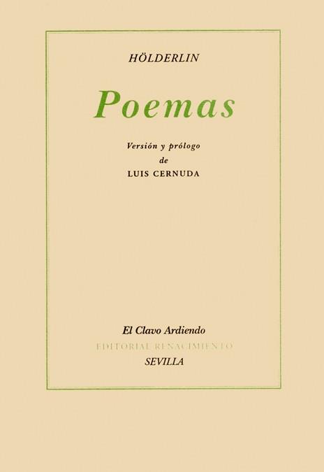 POEMAS | 9788484720645 | HOLDERLIN | Llibreria L'Illa - Llibreria Online de Mollet - Comprar llibres online