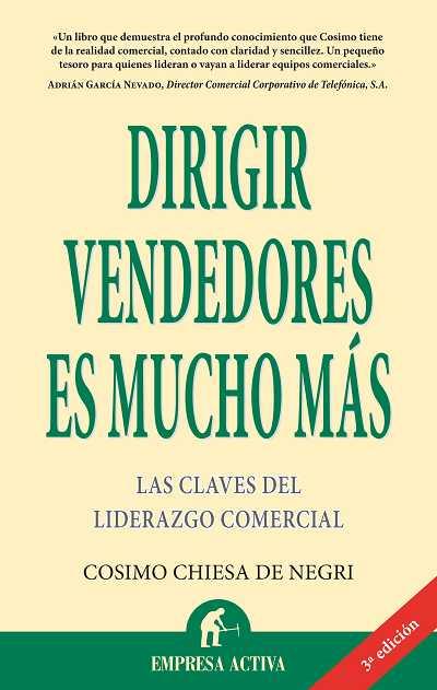 DIRIGIR VENDEDORES ES MUCHO MAS | 9788496627437 | CHIESA, COSIMO | Llibreria L'Illa - Llibreria Online de Mollet - Comprar llibres online