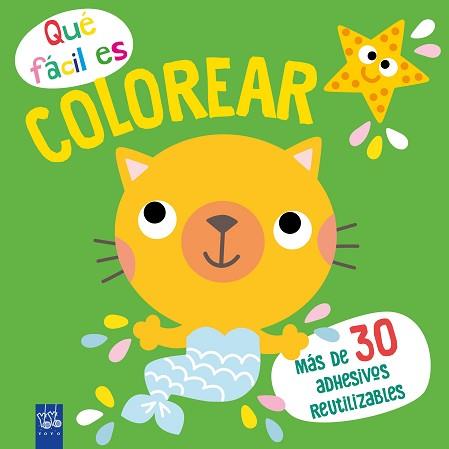 QUÉ FÁCIL ES COLOREAR. GATO | 9788408249375 | YOYO | Llibreria L'Illa - Llibreria Online de Mollet - Comprar llibres online