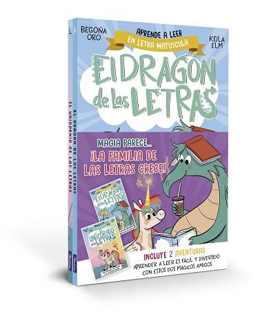 DRAGÓN DE LAS LETRAS - MAGIA PARECE... ¡LA FAMILIA DE LAS LETRAS CRECE! PACK | 9788448869588 | ORO, BEGOÑA | Llibreria L'Illa - Llibreria Online de Mollet - Comprar llibres online