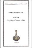 POESIA | 9788484320487 | MANRIQUE, JORGE | Llibreria L'Illa - Llibreria Online de Mollet - Comprar llibres online