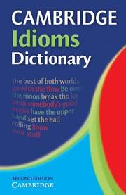 CAMBRIDGE IDIOMS DICTIONARY 2ND EDITION | 9780521677691 | VARIOS AUTORES | Llibreria L'Illa - Llibreria Online de Mollet - Comprar llibres online