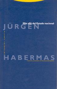 MAS ALLA DEL ESTADO NACIONAL | 9788481641448 | HABERMAS, JURGEN | Llibreria L'Illa - Llibreria Online de Mollet - Comprar llibres online