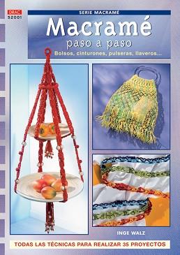 MACRAME PASO A PASO | 9788496777071 | WALZ, INGE | Llibreria L'Illa - Llibreria Online de Mollet - Comprar llibres online