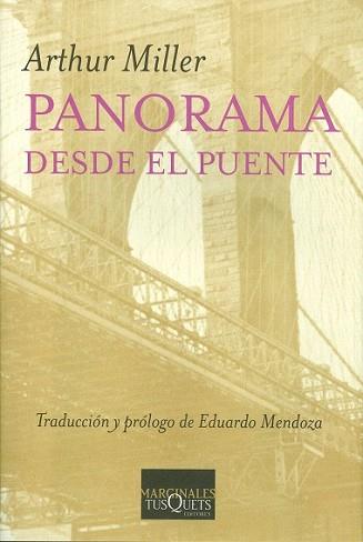 PANORAMA DESDE EL PUENTE | 9788483109267 | MILLER, ARTHUR | Llibreria L'Illa - Llibreria Online de Mollet - Comprar llibres online