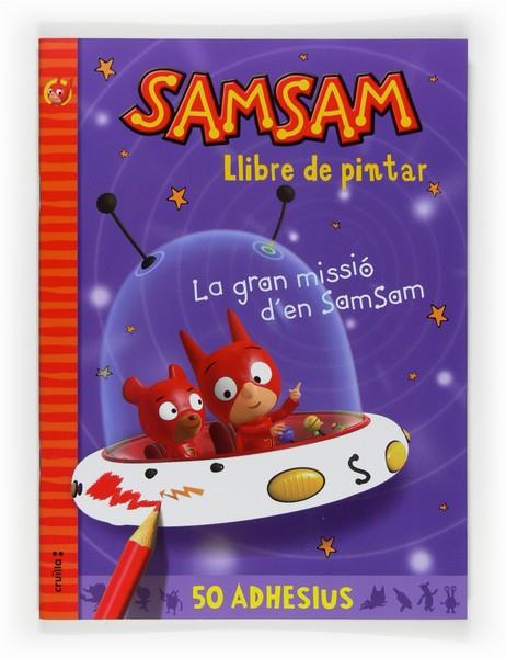 SAM SAM LLIBRE PER PINTAR | 9788466123136 | BLOCH, SERGE | Llibreria L'Illa - Llibreria Online de Mollet - Comprar llibres online