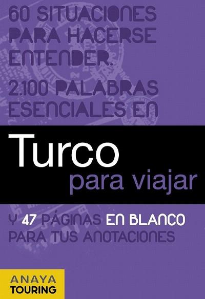 TURCO PARA VIAJAR | 9788499352749 | SENAO, ELENA | Llibreria L'Illa - Llibreria Online de Mollet - Comprar llibres online