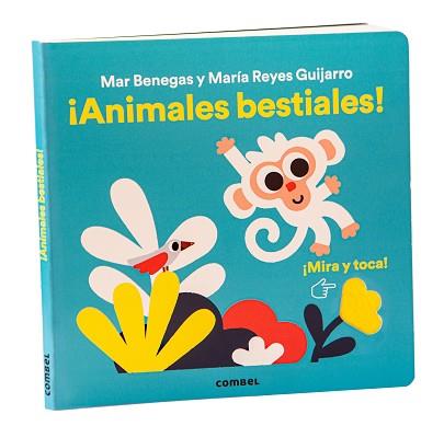 MIRA Y TOCA. ¡ANIMALES BESTIALES! | 9788411581363 | BENEGAS ORTIZ, MARÍA DEL MAR | Llibreria L'Illa - Llibreria Online de Mollet - Comprar llibres online