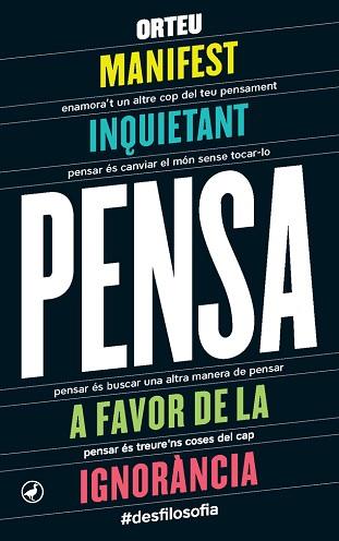 PENSA | 9788416673346 | ORTEU, FRANCESC | Llibreria L'Illa - Llibreria Online de Mollet - Comprar llibres online