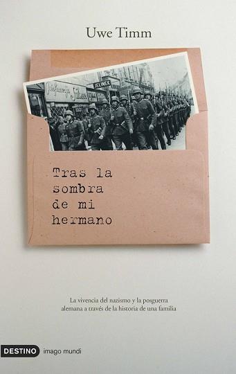 TRAS LA SOMBRA DE MI HERMANO | 9788423339167 | TIMM, UWE | Llibreria L'Illa - Llibreria Online de Mollet - Comprar llibres online