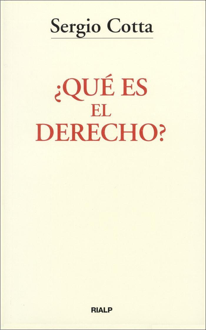 QUE ES EL DERECHO? | 9788432130151 | Llibreria L'Illa - Llibreria Online de Mollet - Comprar llibres online