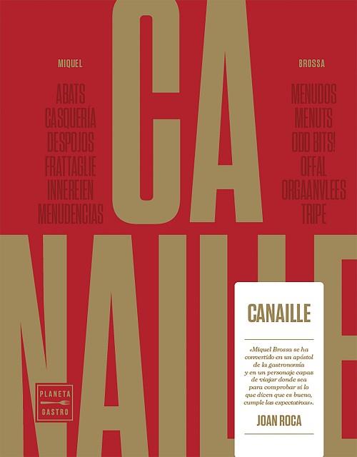 CANAILLE | 9788408164807 | BROSSA REAL, MIQUEL | Llibreria L'Illa - Llibreria Online de Mollet - Comprar llibres online