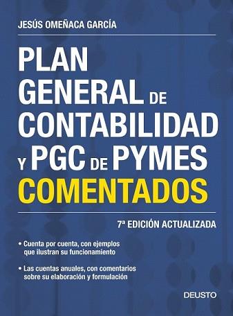 PLAN GENERAL DE CONTABILIDAD Y PGC DE PYMES COMENTADOS | 9788423426157 | OMEÑACA GARCIA, JESUS | Llibreria L'Illa - Llibreria Online de Mollet - Comprar llibres online