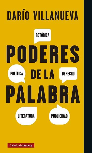 PODERES DE LA PALABRA | 9788419392183 | VILLANUEVA, DARÍO | Llibreria L'Illa - Llibreria Online de Mollet - Comprar llibres online