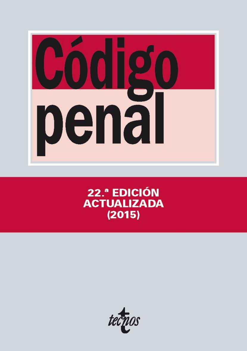 CÓDIGO PENAL | 9788430966707 | EDITORIAL TECNOS | Llibreria L'Illa - Llibreria Online de Mollet - Comprar llibres online