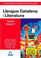 TEMARI II.LLENGUA CATALANA I LITERATURA. ED 2007. PROFESSORS | 9788466581738 | GUILLEN ALFONSO, MANUEL JOSE/FORMACION IVEP, S.L. | Llibreria L'Illa - Llibreria Online de Mollet - Comprar llibres online