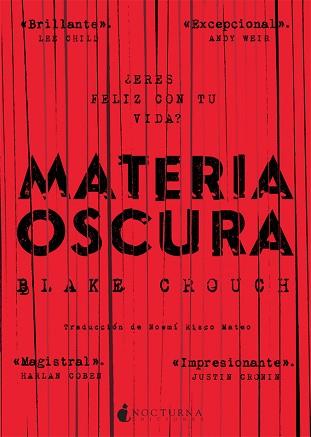 MATERIA OSCURA | 9788416858217 | CROUCH, BLAKE | Llibreria L'Illa - Llibreria Online de Mollet - Comprar llibres online