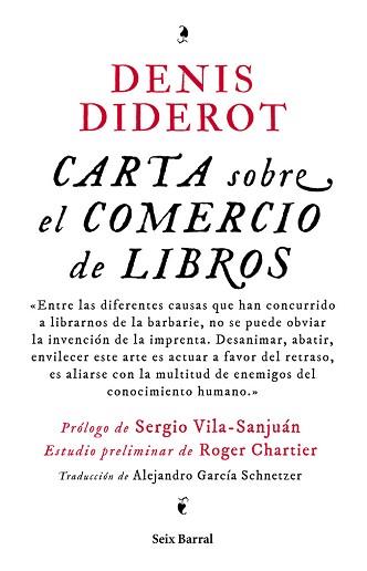 CARTA SOBRE EL COMERCIO DE LIBROS | 9788432214820 | DIDEROT, DENIS | Llibreria L'Illa - Llibreria Online de Mollet - Comprar llibres online