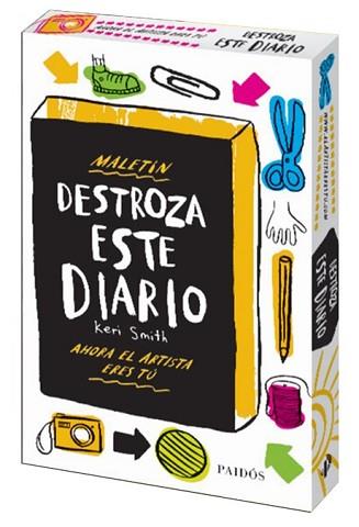 DESTROZA ESTE DIARIO (MAÑETIN) | 9788449330209 | SMITH, KERI | Llibreria L'Illa - Llibreria Online de Mollet - Comprar llibres online