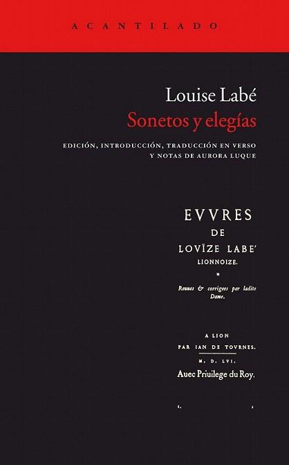 SONETOS Y ELEGÍAS | 9788415277194 | LABÉ, LOUISE | Llibreria L'Illa - Llibreria Online de Mollet - Comprar llibres online