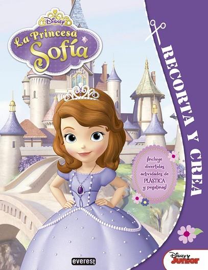 LA PRINCESA SOFÍA. RECORTA Y CREA | 9788444134680 | WALT DISNEY COMPANY | Llibreria L'Illa - Llibreria Online de Mollet - Comprar llibres online