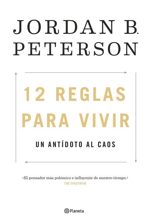 12 REGLAS PARA VIVIR | 9788408193302 | PETERSON, JORDAN B. | Llibreria L'Illa - Llibreria Online de Mollet - Comprar llibres online