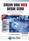 CREAR UNA WEB DESDE CERO | 9788499645193 | RODRIGUEZ DIEGUEZ, , FERNANDO | Llibreria L'Illa - Llibreria Online de Mollet - Comprar llibres online